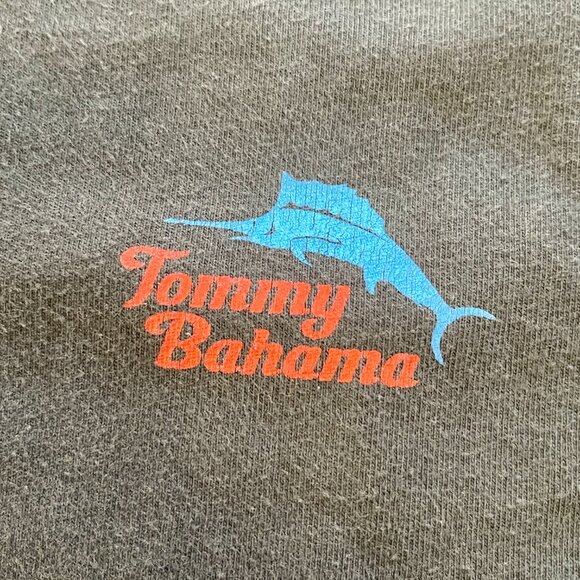 Tommy Bahama "Bringing the Bands Back Together" Mens Tshirt Size XXL Black - Picture 2 of 5